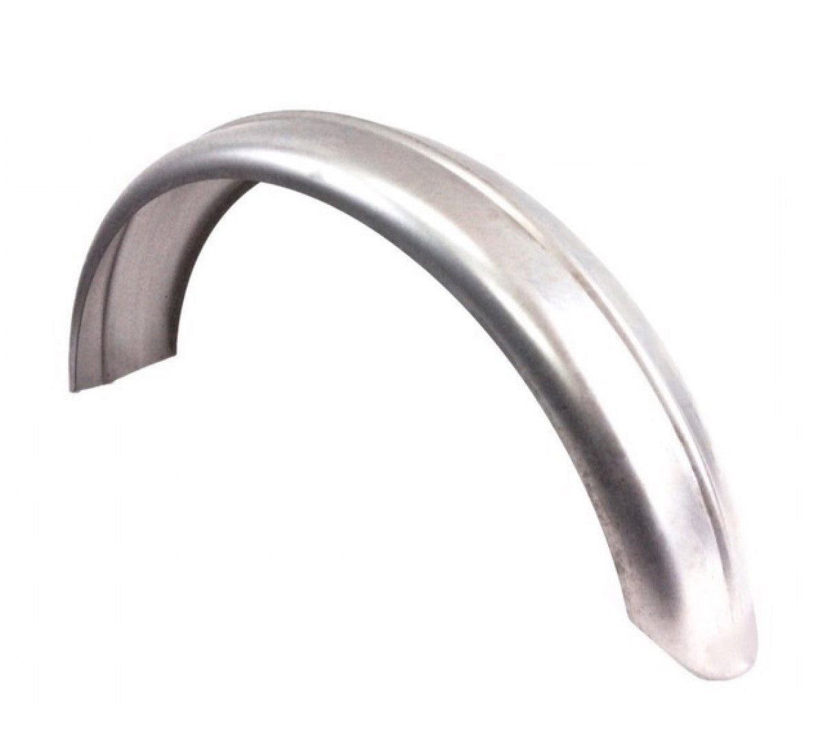 Fender Ribbed Raw Steel Wassell Style 5" Inch Wide Bobber Chopper