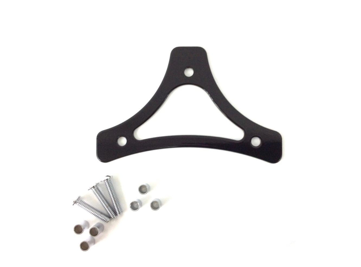 Harley Sissy Bar Pad Mounting Bracket Gloss Black 54083-09 Touring Backrest