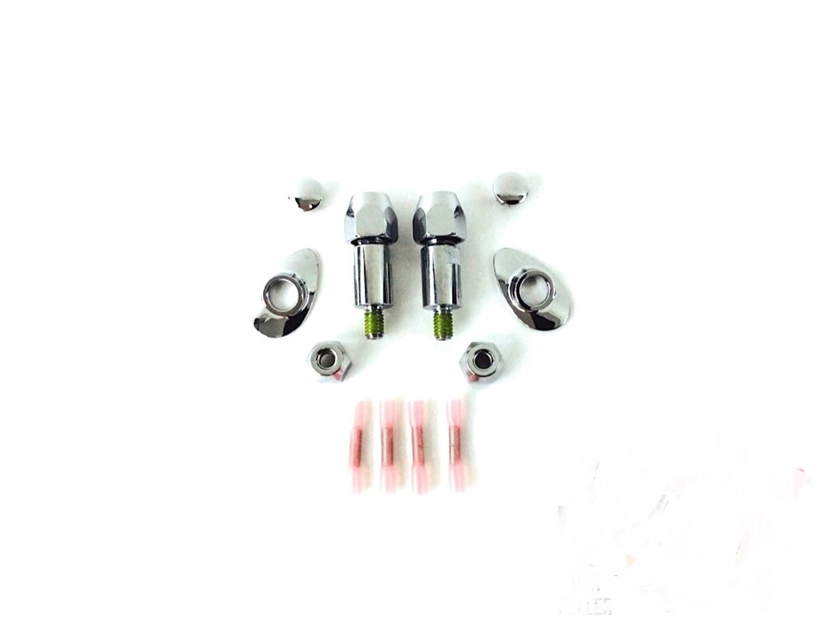 Harley Softail Turn Signal Relocation Kit Chrome 53959-06 2003-2017 Fat Boy
