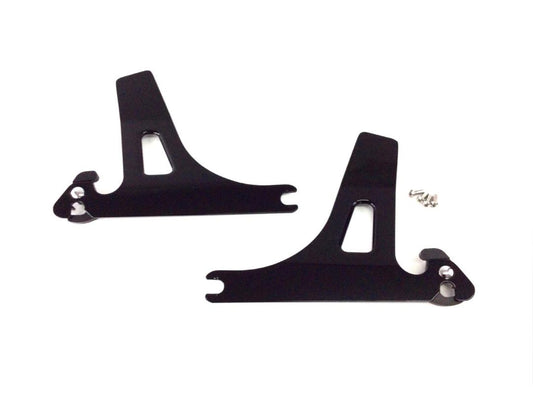featured Image for Harley Detachable Sissy Bar Sideplates Dyna Black 52124-09A 2006-2017