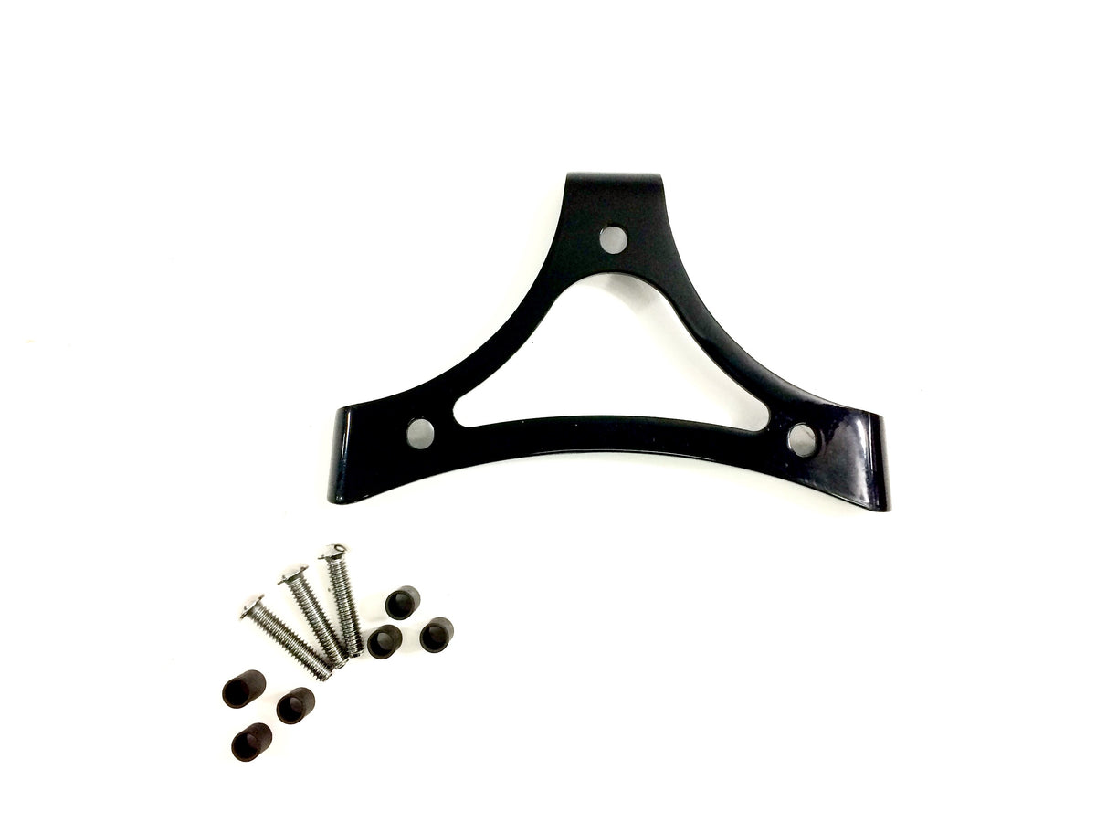 Harley Sissy Bar Pad Mounting Bracket BlackTouring 54083-09 Extended