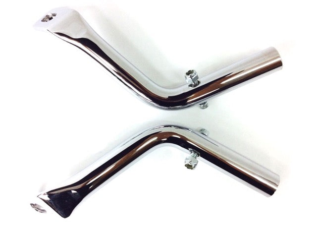 Harley Saddlebag Guard Eliminator Chrome 1993-2008 46565-04