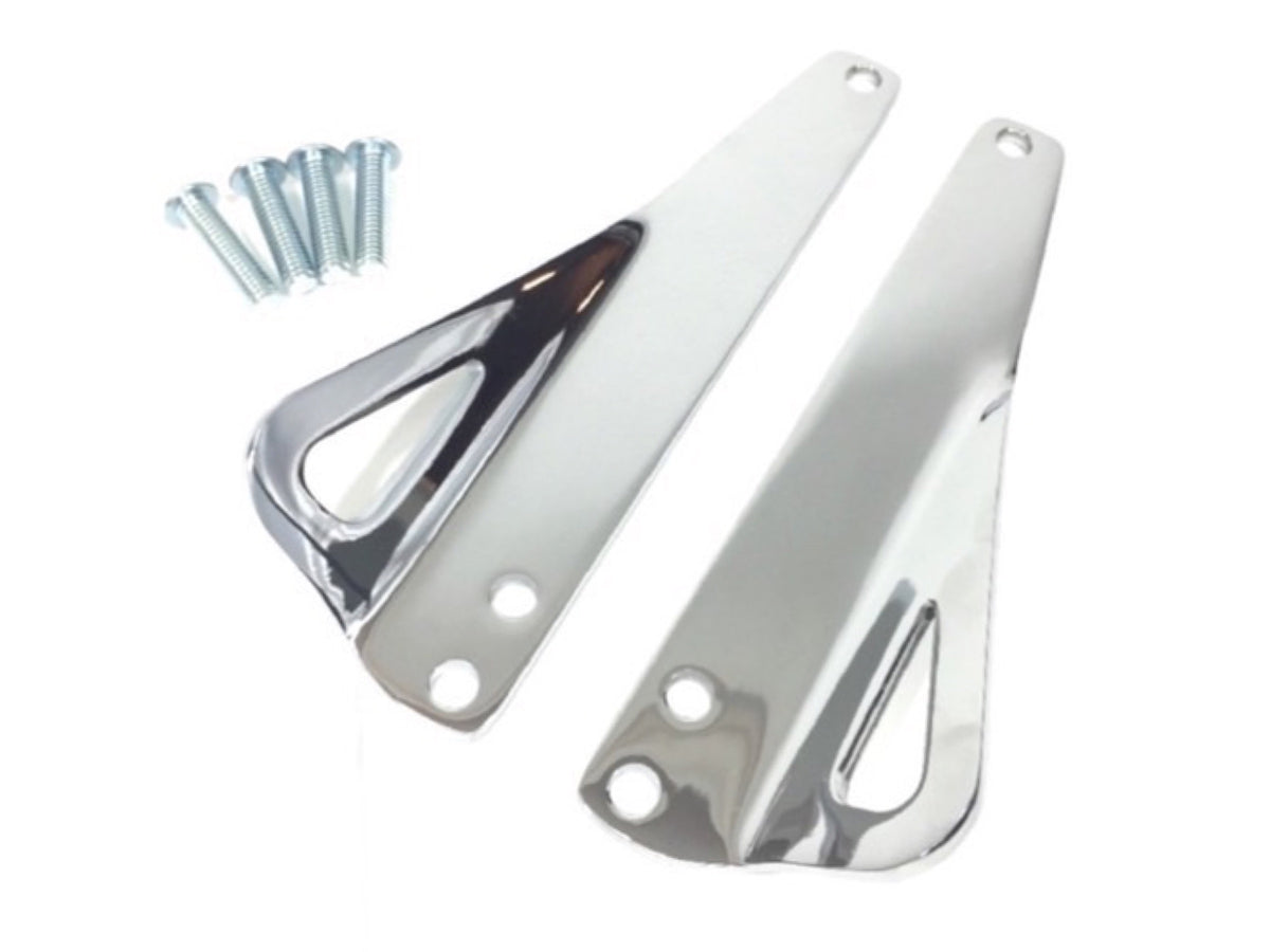 Harley Tie Down Brackets Chrome 93500006 1995-2022 Road King