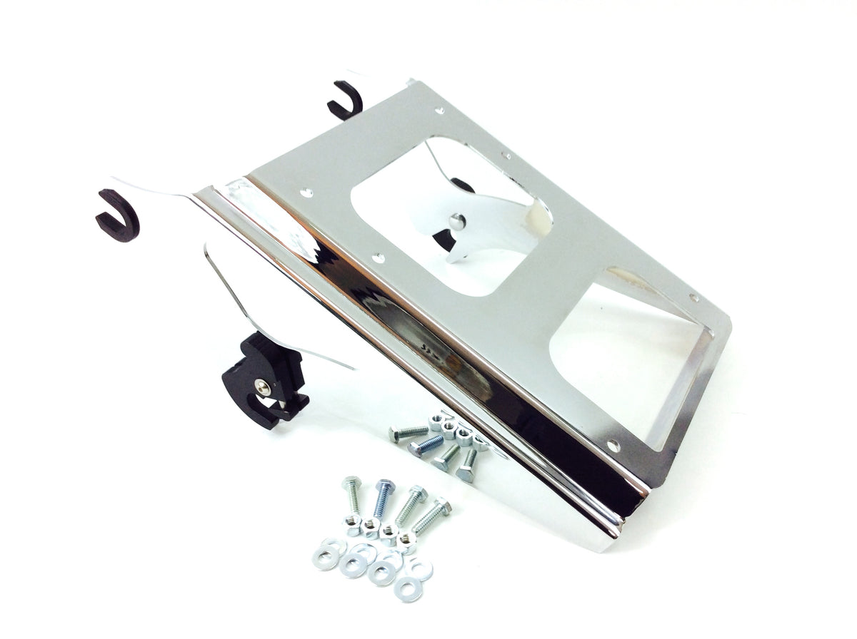 Harley Tour Pack Detachable Mounting Rack Chrome 53276-09B 2009-2013