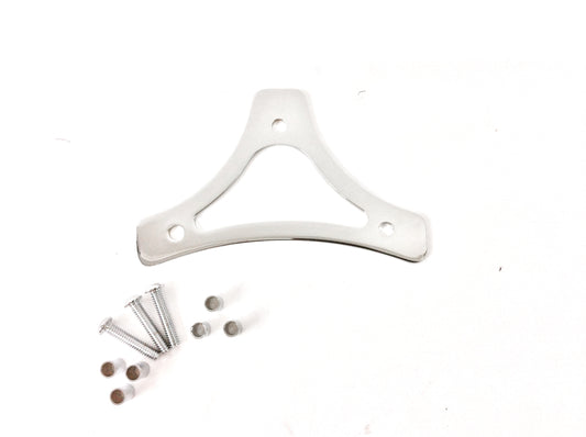featured Image for Harley Backrest Pad Mounting Bracket Chrome Touring Passenger 52565-94
