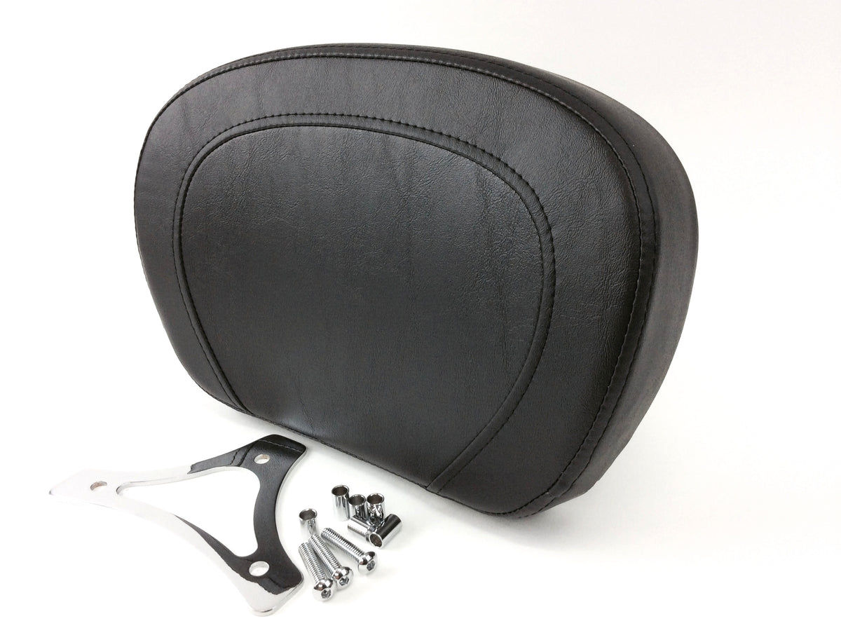 Harley Sissy Bar Pad Top Stitch & Bracket 52924-98B Passenger Backrest