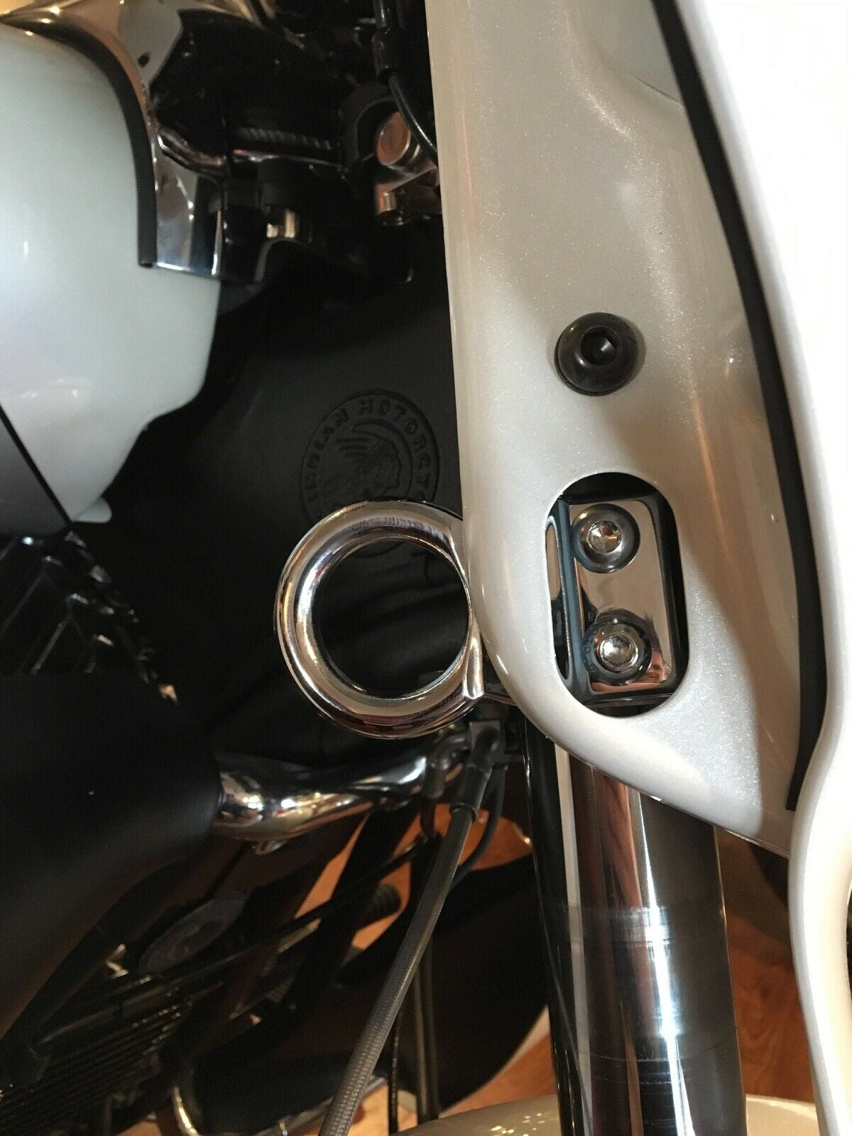 Indian Tie Down Brackets Stainless Steel Roadmaster Chieftain 2014-2027