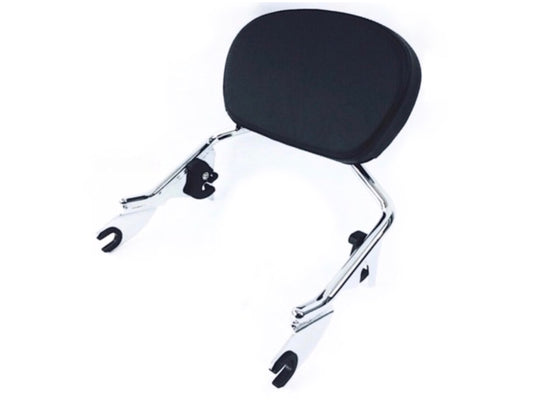 featured Image for Harley Backrest Touring Chrome 2009-2027 52610-09A Pad 51579-05A
