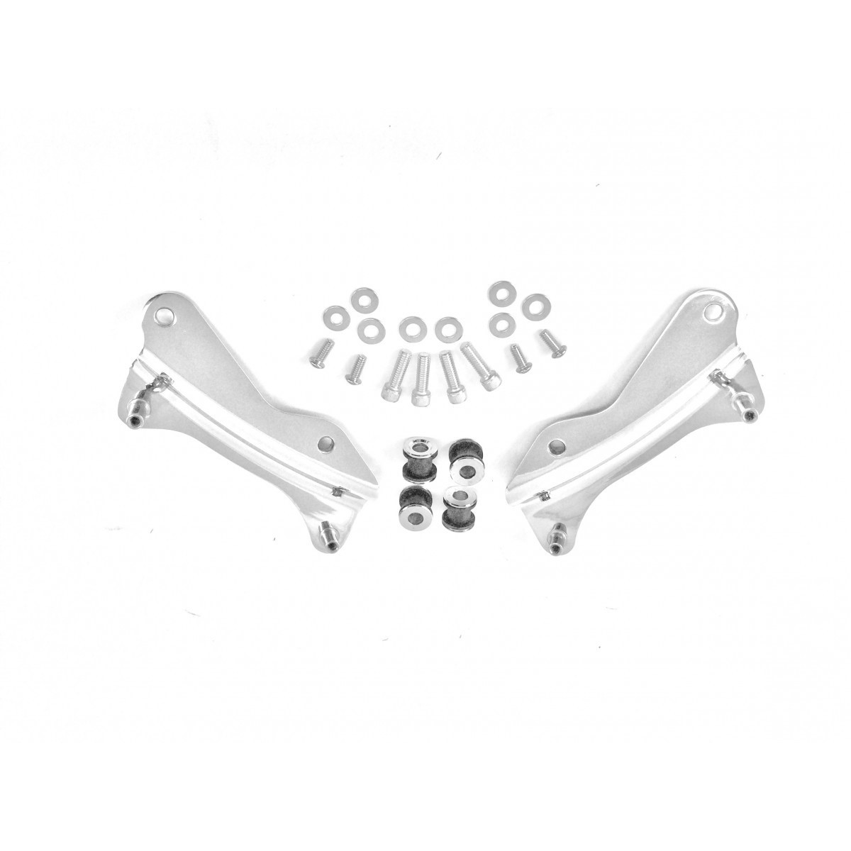 thumbnail image 2 of Chrome Detachable Sissy Bar Backrest Docking Hardware Kit For Harley Sportster XL 94-03 2 of 3