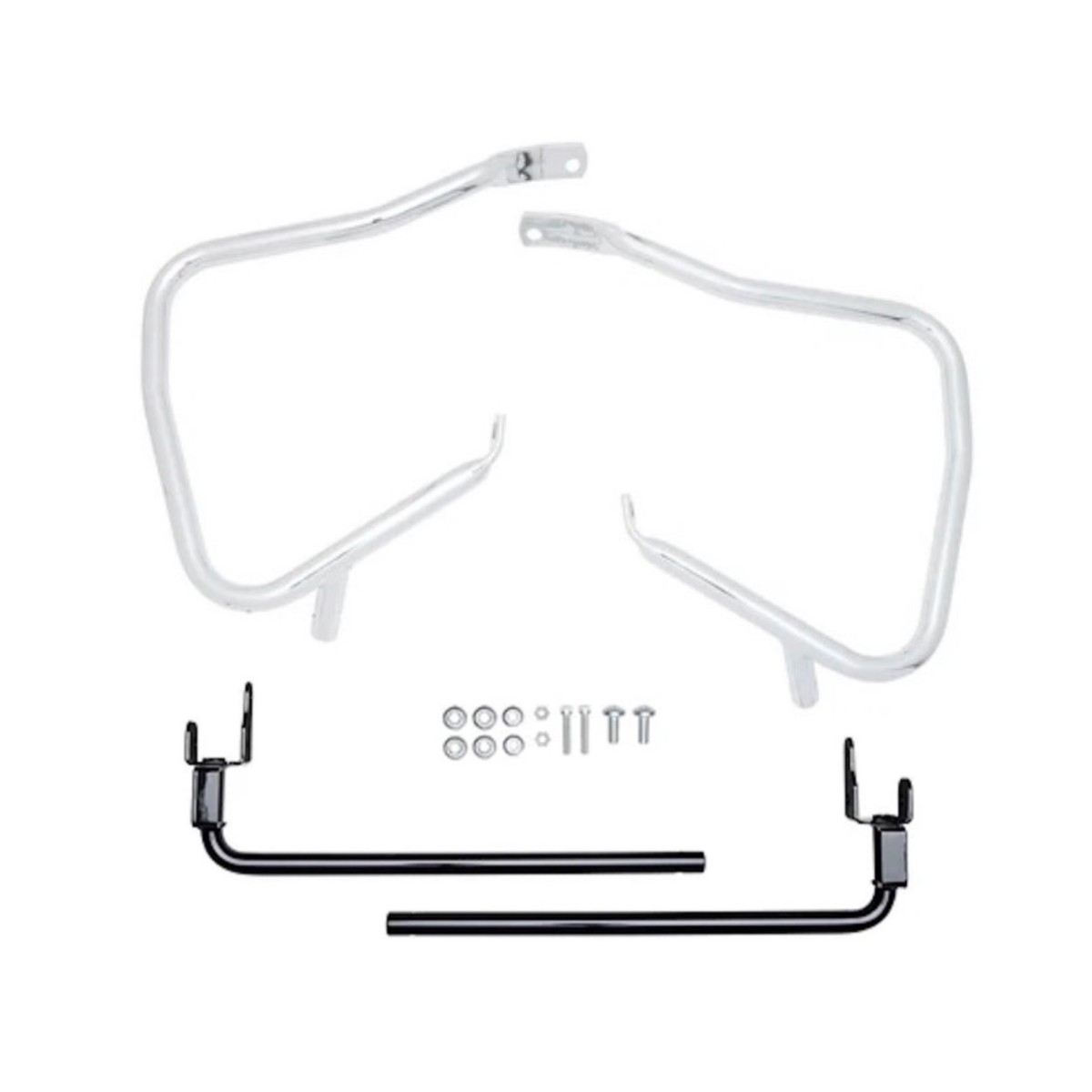 Chrome Rear Saddlebag Guards-90202507