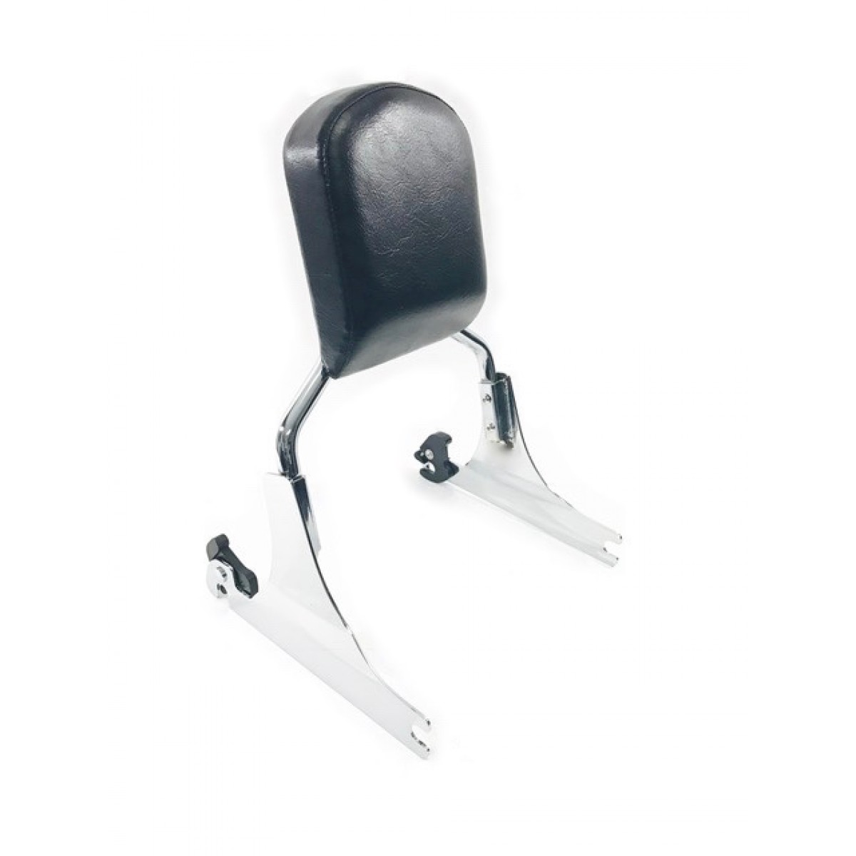 Wide Softail Quick Release Chrome Sissy Bar Backrest For Harley
