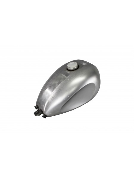 2.03 GALLON DISHED WASSELL PEANUT MOTORCYCLE GAS TANK MID TUNNEL