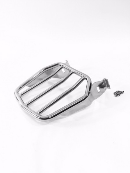 Rounded Bar Sport Luggage Rack -Chrome