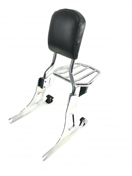 Quick-Release Dyna Backrest Set-Chrome 