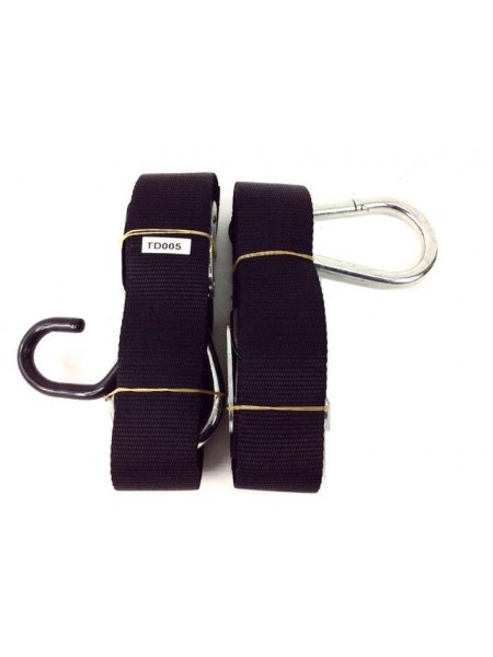 2" TIE DOWN STRAPS CAM BUCKLE WITH EXTENSIONS