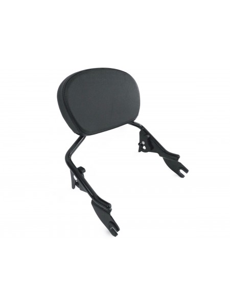 Touring Low Sissy Bar & Pad Black