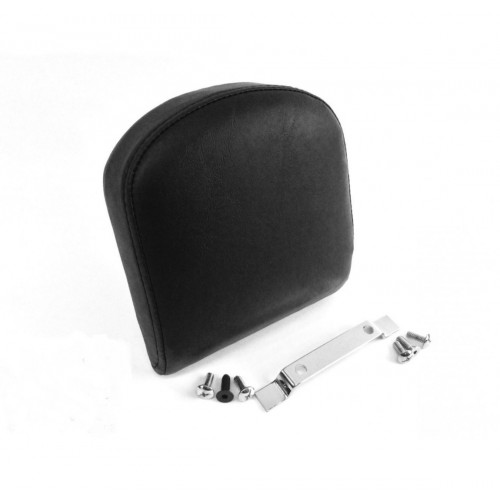 Chrome Bracket & Smooth Top Stitched Rear Passenger Medium Low Backrest