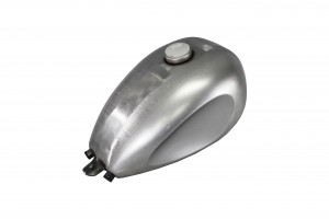 2.03 GALLON DISHED WASSELL PEANUT MOTORCYCLE GAS TANK MID TUNNEL