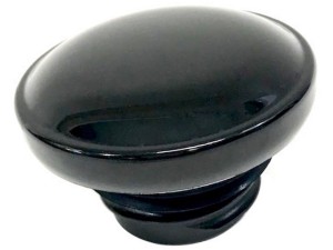Black Screw In Gas Cap Vented 