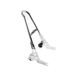 Chrome One Piece Detachable Passenger Sissy Bar Backrest For Harley Davidson Sportster Like XL 1200 883 Forty Eight Nightster Iron Low SuperLow 2004-2024 Equivalent To HD Sissy Bar 52300040A 