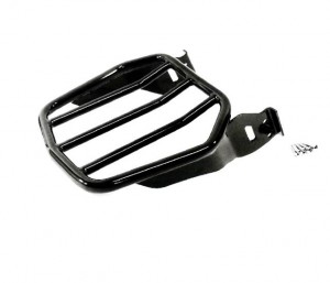 Rounded Bar Sport Luggage Rack -Gloss Black