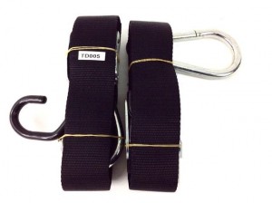 2" TIE DOWN STRAPS CAM BUCKLE WITH EXTENSIONS