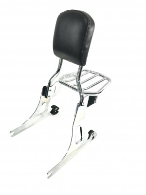 Quick-Release Dyna Backrest Set-Chrome 