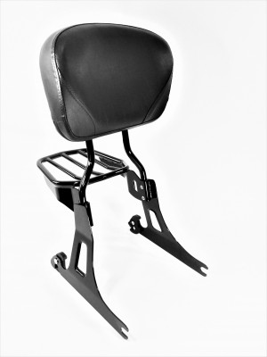 Quick-Release Tall Dyna Backrest Set-Black