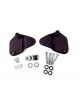 2-Point Docking Hardware Kit '09-'13 Gloss Black